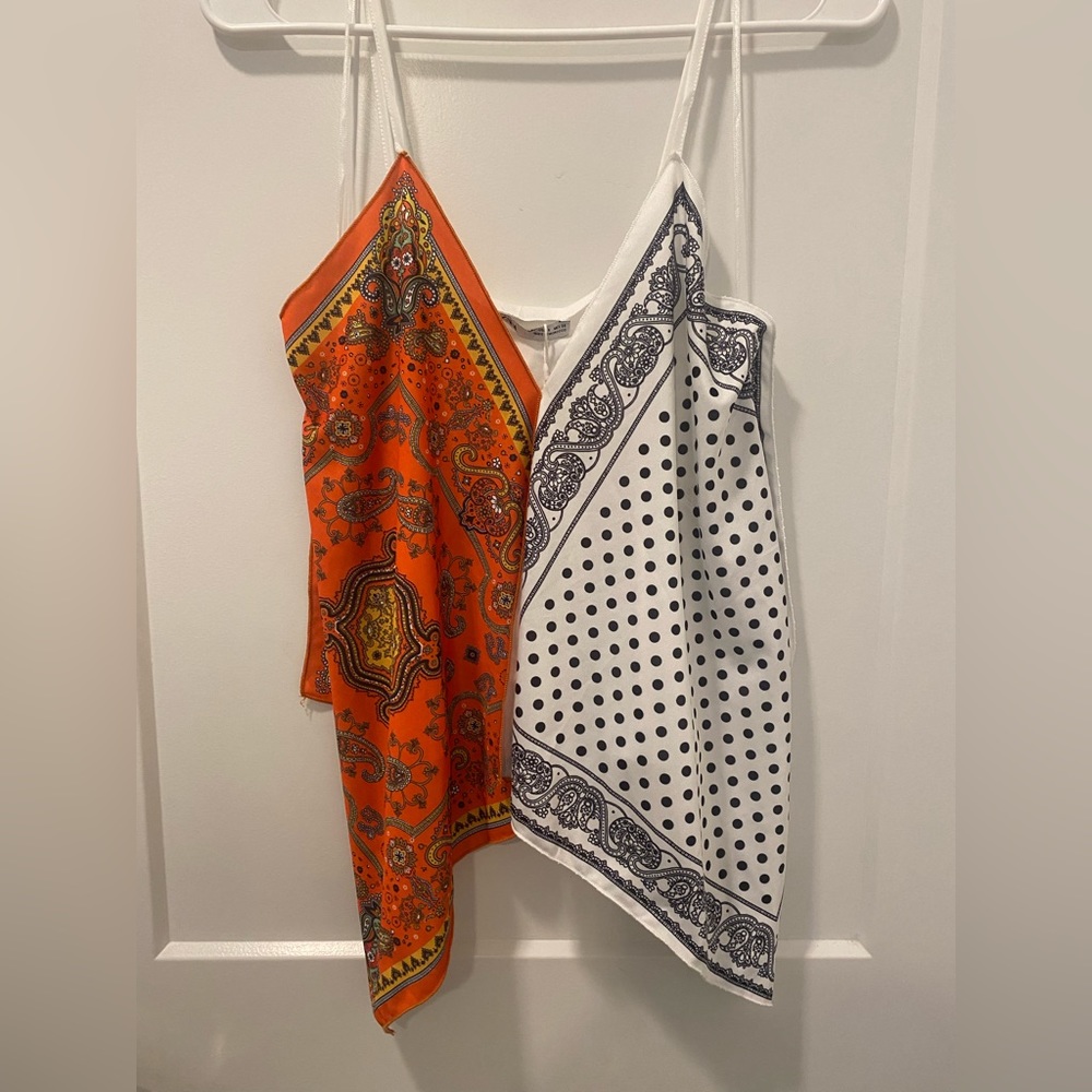 Zara Spaghetti Strap Top